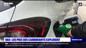 Var: les prix des carburants explosent