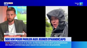 Marcher 900km entre Tours et Lyon pour sensibiliser les jeunes aux handicaps