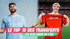 Mercato : Hojlund et Gvardiol dans le top 10 des transferts les plus chers de l'été 