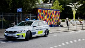 Une voiture de police danoise (image d'illustration)