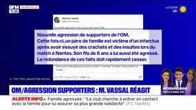 Agression d'une famille lors d'un match Nantes-OM: Martine Vassal réagit