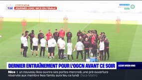 Finale de la Coupe de France: dernier entraînement pour l'OGC Nice