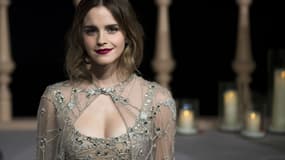Emma Watson à la première de "La Belle et la Bête" à Shanghaï, le 27 février 2017.