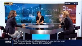 Aurélie Filippetti face à Laurence Parisot dans BFM Politique