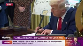 Droits de douane: Donald Trump fait volte-face, sous la pression des marchés boursiers