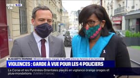 Producteur violemment frappé par des policiers: la ministre Élisabeth Moreno dénonce des images "insupportables"