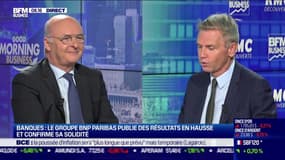 Thierry Laborde (Directeur Général Délégué de BNP Paribas): "Sur les revenus, beaucoup de métiers ont bien performé sur ce trimestre, c'est vrai des banques de détail"