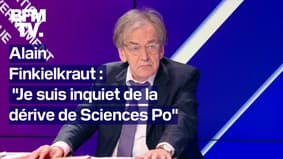  "Je suis inquiet de la dérive de Sciences Po": l'interview en intégralité d'Alain Finkielkraut