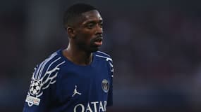 Ousmane Dembélé face à Arsenal le 29 avril