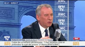 François Bayrou face à Jean-Jacques Bourdin en direct