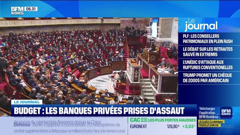 "Nos clients sont très inquiets et on a énormément d'appels": les conseillers patrimoniaux pris d'assaut alors que le débat budgétaire se poursuit au Parlement