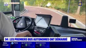 Val-de-Marne: les Franciliens peuvent désormais voyager à bord de bus autonomes
