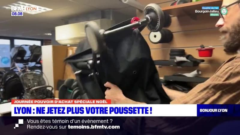 "SOS Poussettes": une boutique lyonnaise répare les poussettes et les porte-bébés