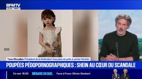 Yann Rivoallan, président de la fédération française du prêt-à-porter, interpelle le patron du BHV après le scandale des poupées pédopornographiques vendues sur Shein