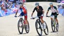 Tom Pidcock et Victor Koretzky lors des JO de Paris 2024, le 29 juillet 2024