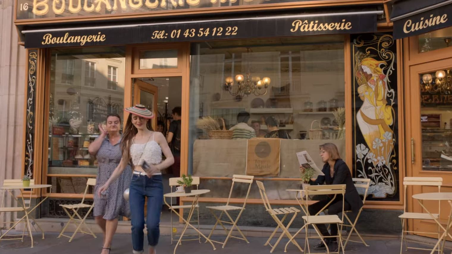 Ça nous mine: la boulangerie de la série Emily in Paris atterrée par les  commentaires négatifs de clients