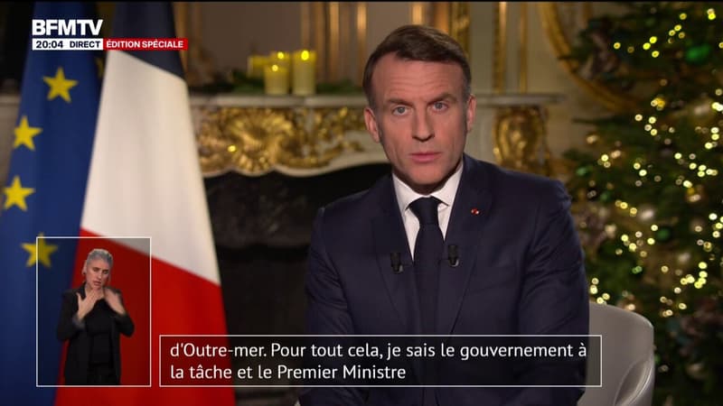 Budget, agriculture, insécurité, école...Emmanuel Macron détaille les premiers défis de l'année 2026
