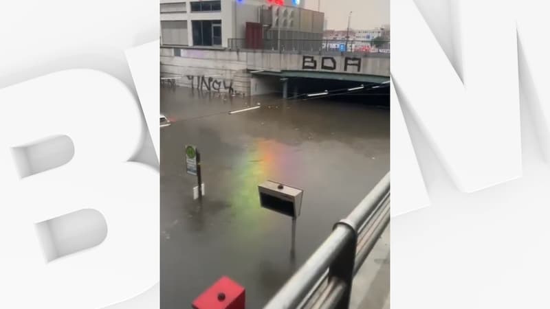 Allemagne: de fortes pluies à Nuremberg provoquent des inondations monstres
