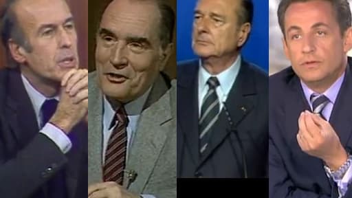 Valéry Giscard d’Estaing (1974), François Mitterrand (1981), Jacques Chirac (2002) et Nicolas Sarkozy (2007)