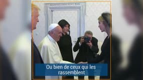Photo, huis-clos, cadeaux… ce qu'il faut retenir de la visite de Donald Trump au pape François