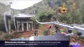 Italie: près de Savone, un tronçon d'un viaduc s'est effondré en début d'après-midi