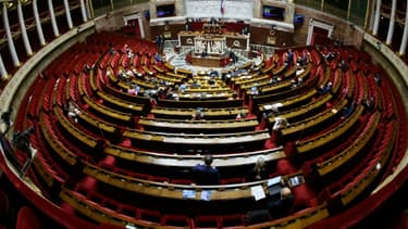 L'hémicycle de l'Assemblée nationale (illustration)