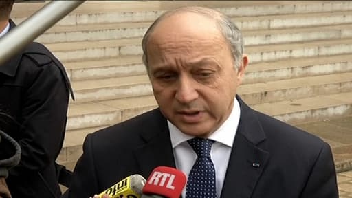 Le ministre des Affaires étrangères Laurent Fabius