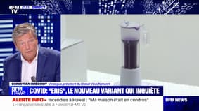 Retour du Covid: "Il n'y a pas de raison de penser qu'on est en train d'assister à une vague dangereuse", bien que "les hospitalisations augmentent", pour le virologue Christian Bréchot