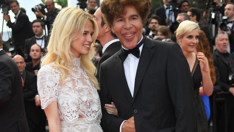 Igor Bogdanov et Julie Jardon en mai 2017 à Cannes