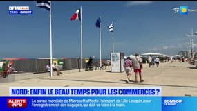 Le retour du beau temps dans la région redonne le sourire aux commerçants