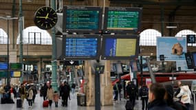 La gare du Nord à Paris, le 31 janvier 2023