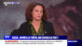 Alona Fisher-Kamm, chargée d'affaires d'Israël en France: "Nous sommes assez déçus de la Croix-Rouge" 