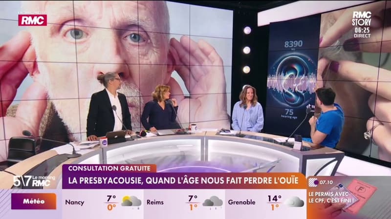 RMC Santé - La presbyacousie, quand l'âge nous fait perdre l'ouïe