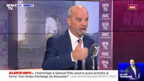 Jean-Michel Blanquer sur la série "Squid Game": "Tous les phénomènes qui sont des dangers pour nos enfants m'inquiètent"