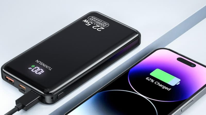 Vous ne serez jamais à court d'autonomie avec cette batterie externe à moins de 10 euros