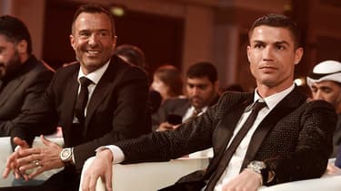 Cristiano Ronaldo et son agent, Jorge Mendes.