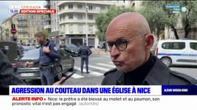 Attaque au couteau à Nice: les jours des deux blessés "pas en danger"