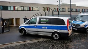 Des véhicules de police en Allemagne. (Illustration)