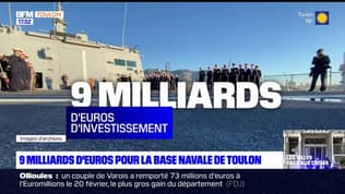 Base navale de Toulon: Sébastien Lecornu annonce 9 milliards d'euros d'investissement