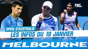 Open d'Australie : Bonzi, Ruud, Couacaud... Les infos du 19 janvier