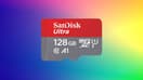 Amazon fait chuter le prix de la carte microSD SanDisk Ultra
