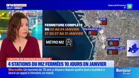 Transports à Marseille: pour les fermetures, "il n'y pas de concertations" de la métropole avec la ville