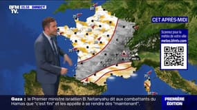 De la pluie sur une majeure partie du pays ce mardi, 10 départements en vigilance orange