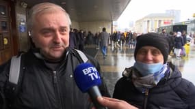 Igor et son épouse ont quitté l'Italie pour retourner en Ukraine. Leur fils combat actuellement les forces russes.