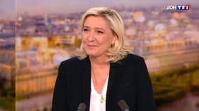 Marine Le Pen sur TF1 le 10 mai 2022