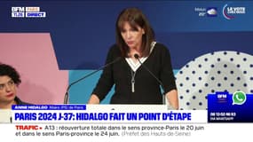 Anne Hidalgo voit en Paris une capitale "de l'humanisme" face à "des temps chaotiques et troubles"
