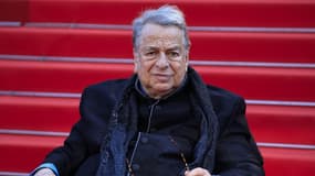 Le financier et auteur français Paul-Loup Sulitzer arrive pour la projection du film "Horizon : An American Saga" à la 77e édition du Festival de Cannes, dans le sud de la France, le 19 mai 2024.