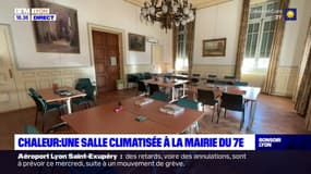 Chaleur : une salle climatisée à la mairie du 7e