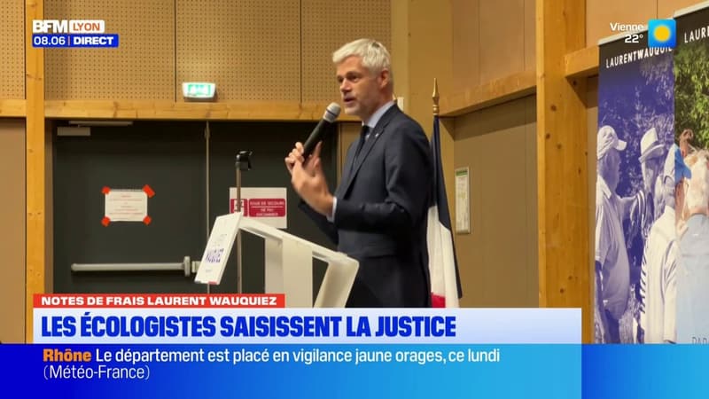 Notes de frais de Laurent Wauquiez : les Ecologistes saisissent le tribunal administratif de Lyon