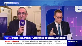 Laurent Nuñez : "Interdit" de manifester pour le Hamas - 28/10